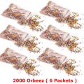 2000 Pcs Multi Colored Orbeez Balls/ Water Expanding Jel  Soft Crystal Water Balls Magic Balls Hydrogen Balls. 
