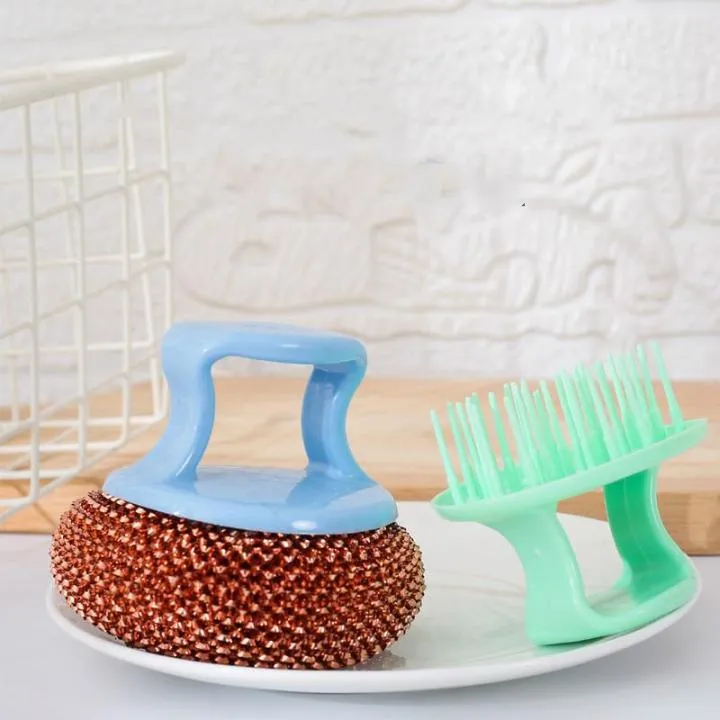 Stainless%20Steel%20Wire%20Ball%20Brush%20with%20Long%20Handle%20for%20cleaning%20and%20Dish%20washing%20in%20Kitchen%20-%20Image%203