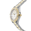 Tag Heuer Aquaracer Two-tone Stainless Steel White Mother of Pearl Dial Quartz Watch for Ladies - WBD1321.BB0320. 