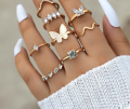 knuckle rings wholesale European and American fashion resort style jewelry knuckle punch ring knuckle armor ring. 