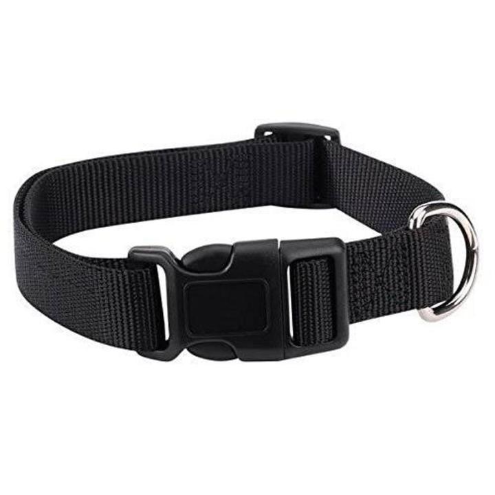 Dogs Collar - adjustable ( Black )