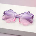 Stylish Cartoon Eyeglasses Cute Kids Eyewear Uv Protection Flexible Girls Sunglasses For Beach Girls Toddlers. 