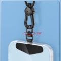 1-4Pcs New Upgrated 360 Rotatable Stainless Steel Phone Tether Tab Metal Patch Gasket Cellphone Lanyard Safety Connecter Piece. 