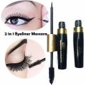 2 In 1 Eye Liner & Mascara - Ultrablack. 