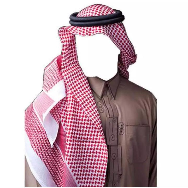 Printed Arabic Red Rumal High Quality