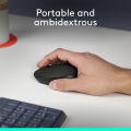 Logitech M170 Wireless Mouse, 2.4 GHz with USB Nano Receiver, Optical Tracking, 12-Months Battery Life, Ambidextrous, PC / Mac / Laptop. 