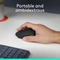 Logitech M170 Wireless Mouse, 2.4 GHz with USB Nano Receiver, Optical Tracking, 12-Months Battery Life, Ambidextrous, PC / Mac / Laptop. 
