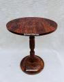 Artisanal Charm: Lacquer Work Wooden Coffee Table. 