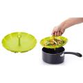 Ernesto Round Silicone Strainer And Steamer Basket. 