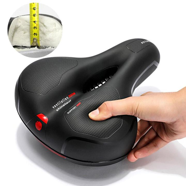 Mountain Bikes Saddle hickened Soft Comfortable Breathable Hollow Cycling Seat