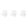 【3C VictoryEagle Store】3x Adhesive Phone Tablet Holder Wall Hook for iPad Cellphone. 
