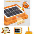 X8 Multifunctional Portable 1000W Solar LED Street Light High-Quality Rechargeable Off-Grid Private Lighting Solution. 