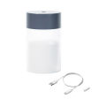 【FUN LIVE】 Xiaomi Air Humidifier Portable Ultrasonic Aroma Essential Oil Diffuser USB Mist Maker Aromatherapy Humidifiers For Home For Home Car USB Fogger Mist Maker With LED Night Lamp【Gray】. 