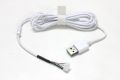 Replacement Wire Durable Nylon USB Mouse Cable For Razer DeathAdder Essential Wired Gaming Mouse Kraken Pro V2 Gaming Headset. 