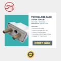 Pack Of 2, 4, 6 | 2 Pin Male Shoe Plug 16A Ceramic Base Premium Quality For Home, Office & Commercial Use. 