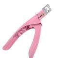 Professional Acrylic Nail Tips Cutter Pink. 