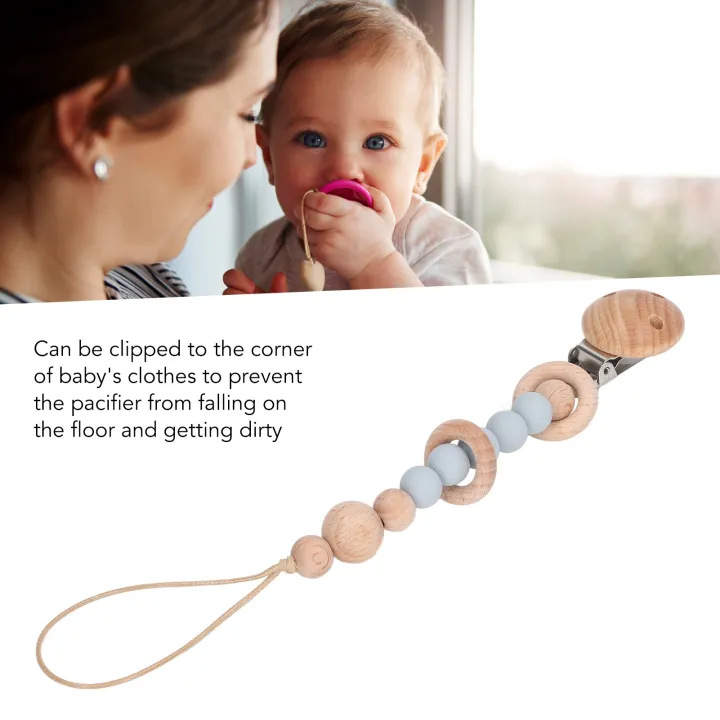 Pacifier%20Clip%20Holder,%20Drop%20Proof%20Baby%20Silicone%20Pacifier%20Chain%20Food%20Grade%20Silicone%20for%20Home%20-%20Image%203