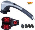Double Head Full Body Massager -2251 Max Top Full Body Hand Held Double Headed Massage Machine Massage Hammer Infrared Massager Handheld Deep Tissue Massager Electric Double Head Massager for Muscles Back Foot Neck Shoulder Leg Calf Pain Reliefa. 
