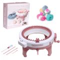 Sentro Knitting Machine 48 Pin with Row Counter and Plain/Tube Weave Conversion Key, Efficiently DIY Scarf Hat Sock. 