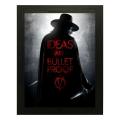 V for Vendetta Ideas are Bulletproof Movies Poster Frame, Framed Movies Poster - Raqeeq OFD54. 