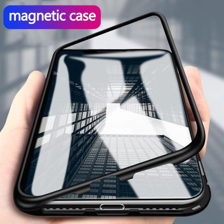 Magnetic Metal Case For Samsung Galaxy S20 Ultra S10 S8 S9 Plus S7 Edge Cover for Samsung Galaxy A51 A71 A10 A20 A30 A50 A70