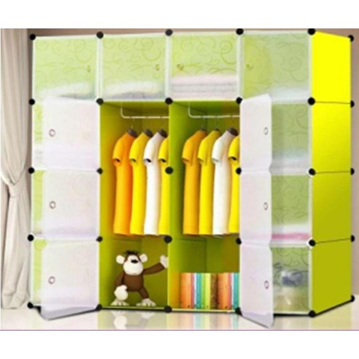 16 Door Plastic Wardrobe Plastic Cabinet Plastic Almari