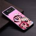 Cartoon P-Powerpuff-Girls Phone Fold Case for Samsung Galaxy Z Flip 5 4 3 ZFlip4 Z Flip5 5G ZFlip3 Flip4 Flip3 Black Shell Cover. 