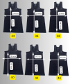 Pack Of 2 Mens Black Branded Vest Black Cotton ( Banyan ) For Gents. 