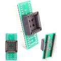 PLCC44 to DIP40 Programmer Socket Seat Adapter Mod. 