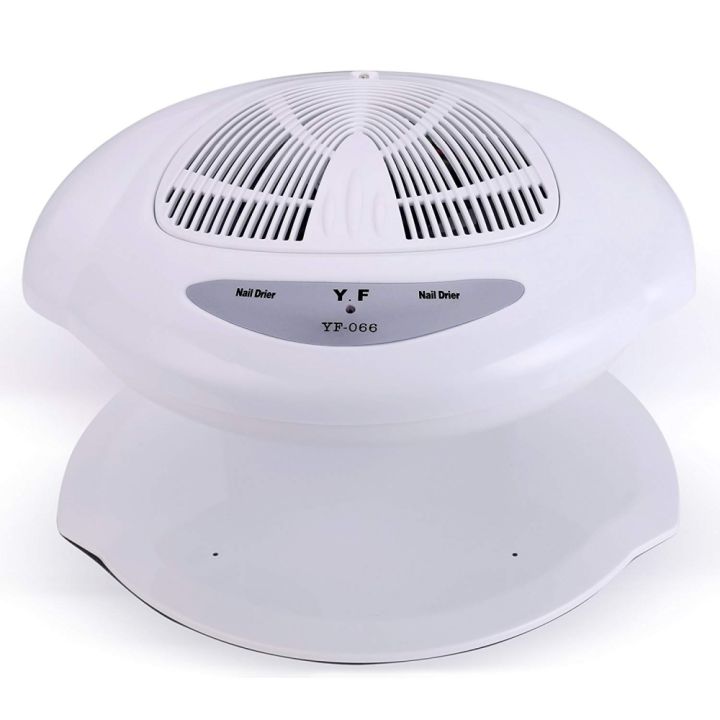 Professional Air Nail Dryer for Hand and Feet Home & Salon Use - UV Air Nail Dryer for Both Hands and Feet 400W, Air Nail Fan Dryer for Nail Polish,  Automatic Sensor Warm & Cool Breeze