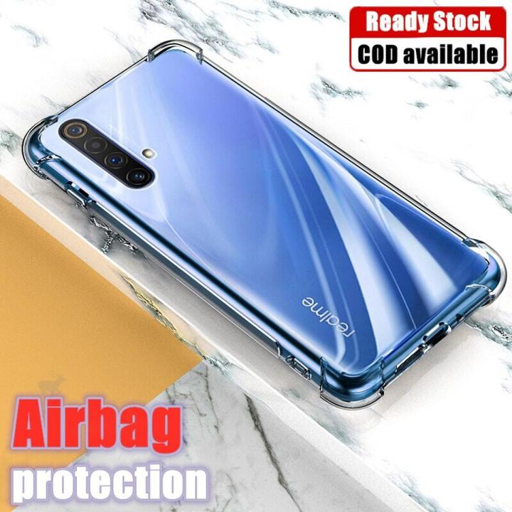 lthmy for Realme X3 SuperZoom RMX2086 Soft Gel Jelly Case Transparent Full Protective Anti-Scratch Resistant Back Cover Skin