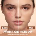 O.TWO.O Face Foundation Full Concealer Waterproof Matte Brighten Sunscreen SPF30 High Coverage Makeup Base Liquid Foundation. 