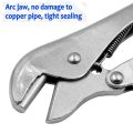 JDXHLAU Locking Pinch Off Pliers Crimping Tool Refrigeration Tool for Sealing Plier Fridge Copper Pipe Tube Tool Cooling System. 