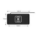 Qi Wireless Charger Pad Compatible with All Wireless Charging Devices. 