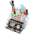 Storage Clear Acrylic Transparent Makeup Box Organizer. 