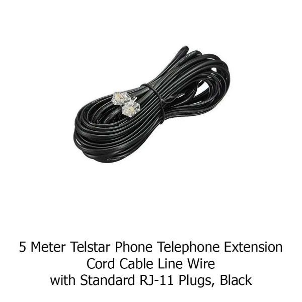 Landline%20Telephone%20Set%20Cable/Line%20Cord%20RJ-11,5Meter%20-%20Image%202