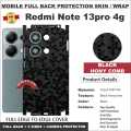 Redmi note 13 pro 4g FULL BACK 360 premium Protection Skin Wrap with sides and camera protection full cover Premium Quality. 