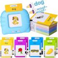 Talking Flash Cards Learning Toy – English Speaking Educational Device with 112 Double-Sided Cards – Fun Spelling & Vocabulary Game for Toddlers & Kids Ages 2-8 – Preschool Learning Gift for Boys & Girls. 