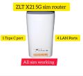 zlt x21 4g/5g sim router indoor cpe || best router for internet speed || ZLT X21 router || fast inertnet router ||. 