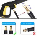 Short GUN for KARCHER Pressure Washer K1, K2, K3 etc - with Short Adjustable Spray Lance. 