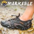 Oasis Non-slip Water Shoes Men's Barefoot Water Shoes Non-slip Breathable Quick-dry Creek Shoes Ergonomic Design for Ultimate Protection Perfect for Adventures Flexible Water Shoes. 
