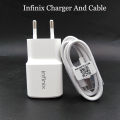 18W Infinix Orignal-Fast Charger- XCharge Note 8,9,10,11. 