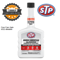 STP® HIGH MILEAGE FUEL INJECTOR & CARBURETOR TREATMENT-354ml. 