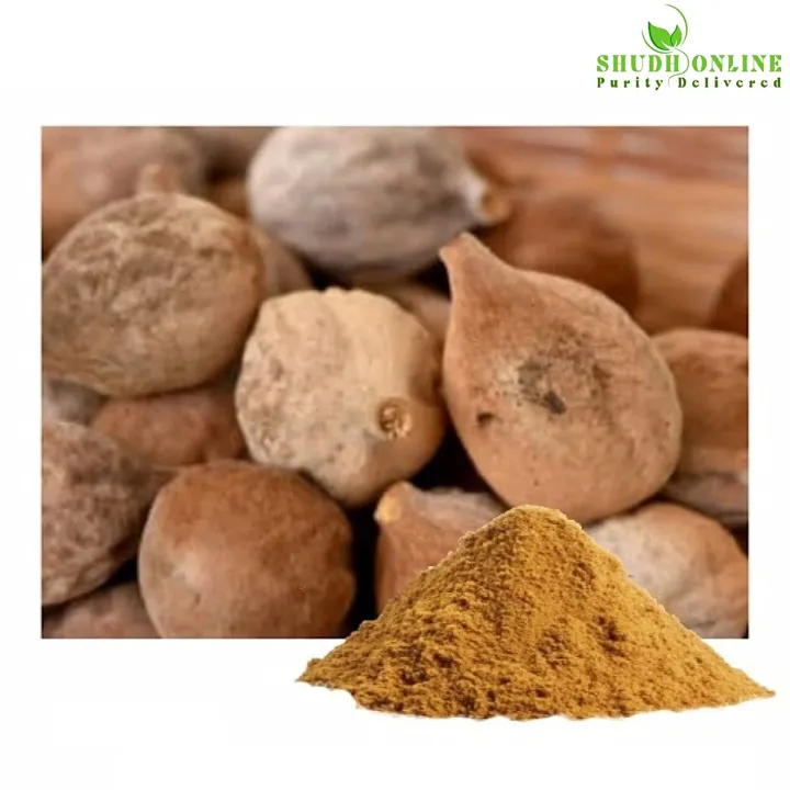 Shudh%20Online%20Baheda%20powder,%20Bibhitaki,%20Bahera,%20Tanikaya%20(100Grams)%20for%20Hair%20Growth%20and%20Eating%20(Beleric%20Myrobalan)%20-%20Image%202