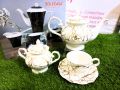 15 Pcs Porcelain Tea Set - Solecasa. 