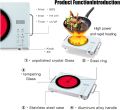 Original Japanese Electric Stove 2200w Model R.8018 Infrared Cooker Hot Plate Induction Cooker Effective Touch Panel and Constant Temperature Control Knob Smart Cooking Safe and Energy Saving Cholah Easy to Clean Healthy Friendly Environment. 