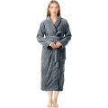 Bathrobes For Women Fleece Dressing Gown Super Soft Cozy Plush Loungewear. 