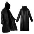New Fashion Waterproof Raincoat Barsati Men Women Adults Outdoor Long Rain Coat Hooded Coats For Travel Climbing Cycling with Cap & Zip. 