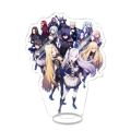 Cartoon Anime The Eminence In Shadow Character Stand Acrylic Figure Standing Model Plate Desktop Display Cosplay Fans Gift. 