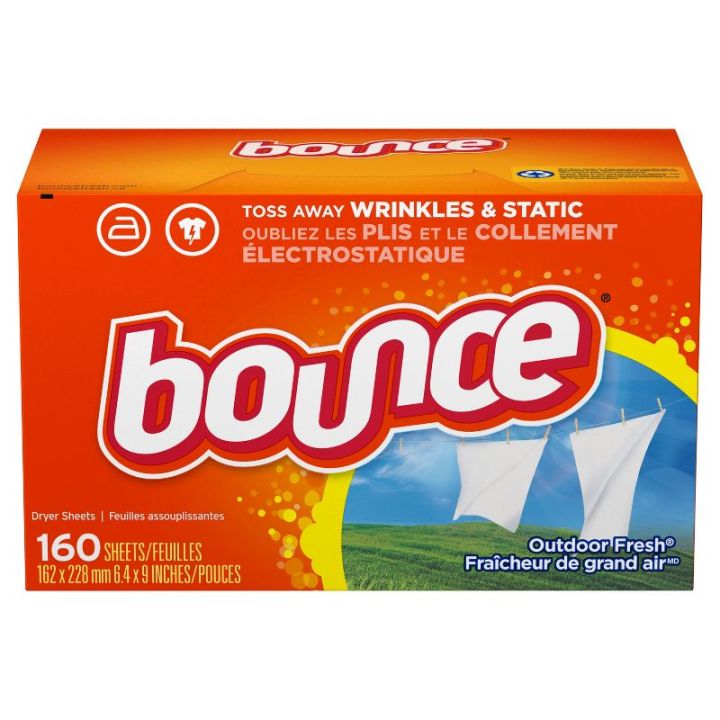 Bounce%20Fabric%20Softener%20Dryer%20Sheets,%20Outdoor%20Fresh,%20160%20Count%20-%20Image%203